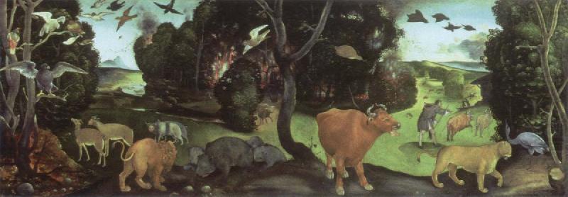 the forest fire, Piero di Cosimo